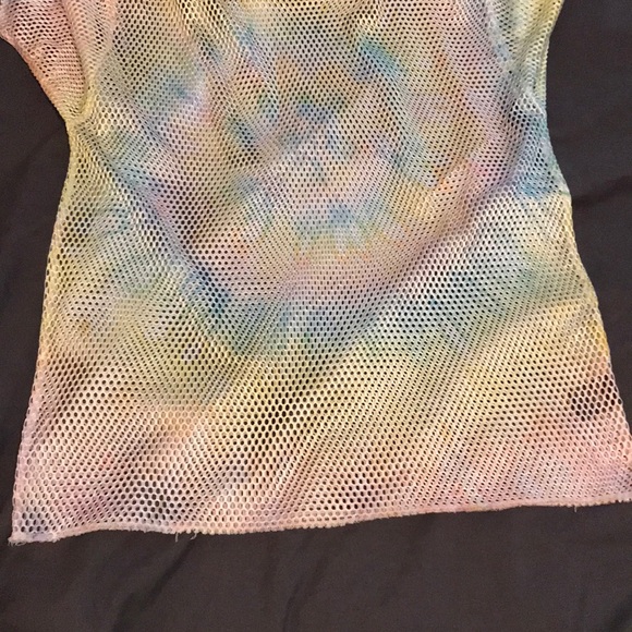 UNIF Relapse Tie Dye Mesh T-Shirt - Picture 10 of 11